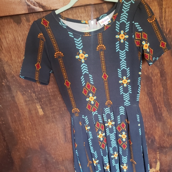 LuLaRoe XXS Amelia Dress - Picture 4 of 6